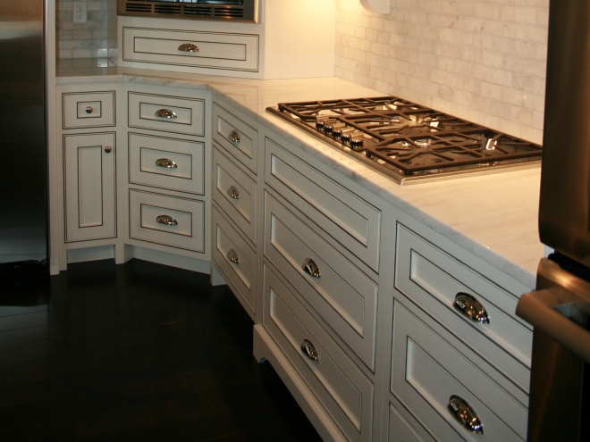 Stove Top and Cabinetry
